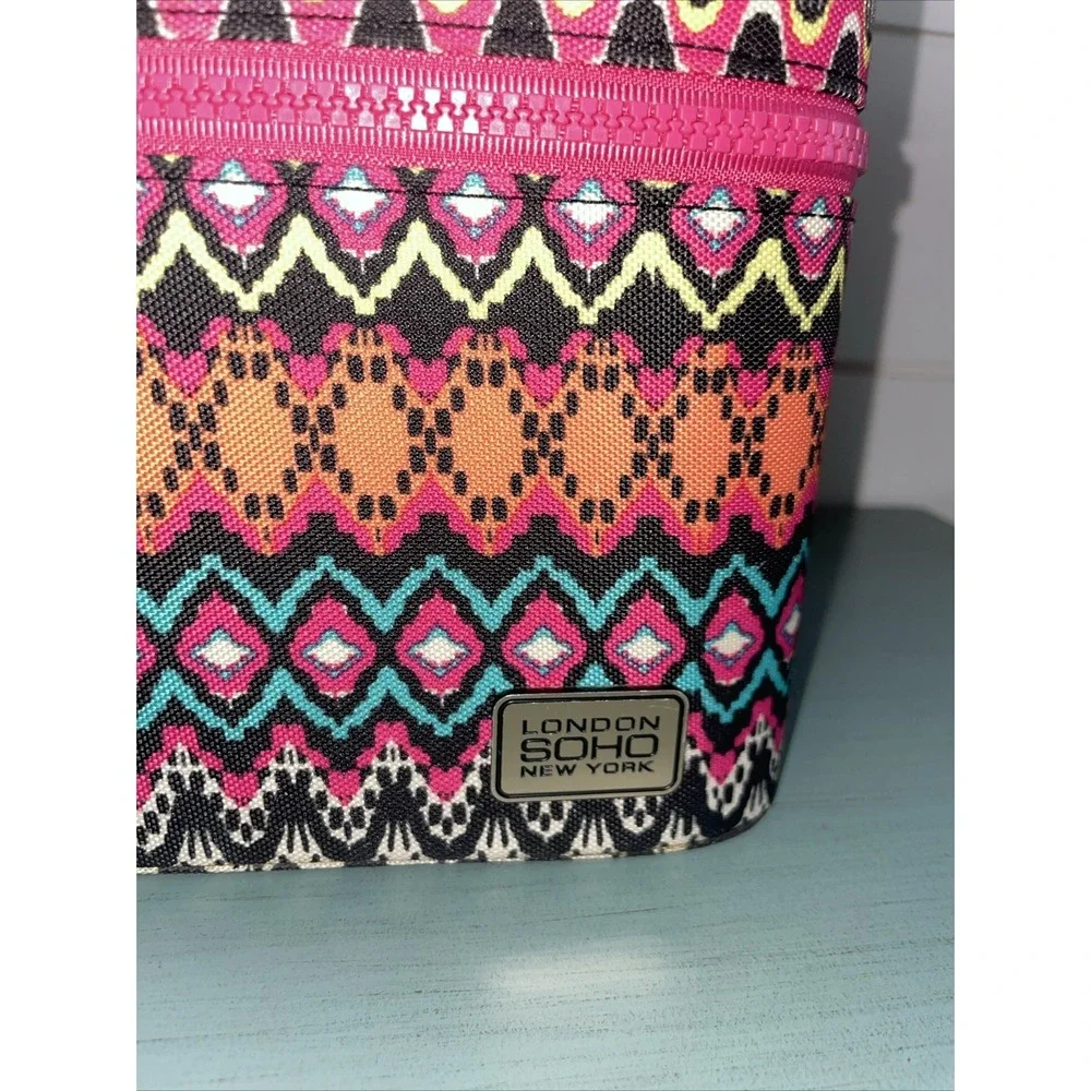 LONDON SOHO NEW YORK  *TOP MODEL MAKEUP‎ TRAVEL CASE HARD SIDE RARE